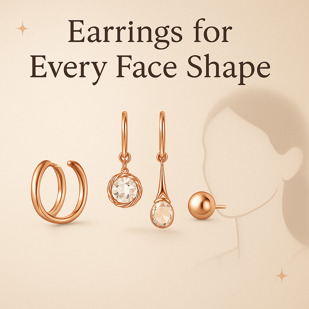 Earrings for Every Face Shape β¨