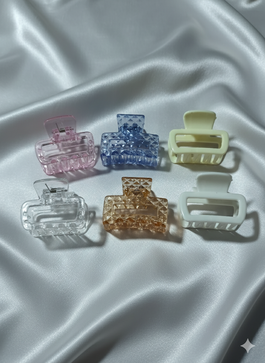 Claw Clips (Any 6 at Random Colors)