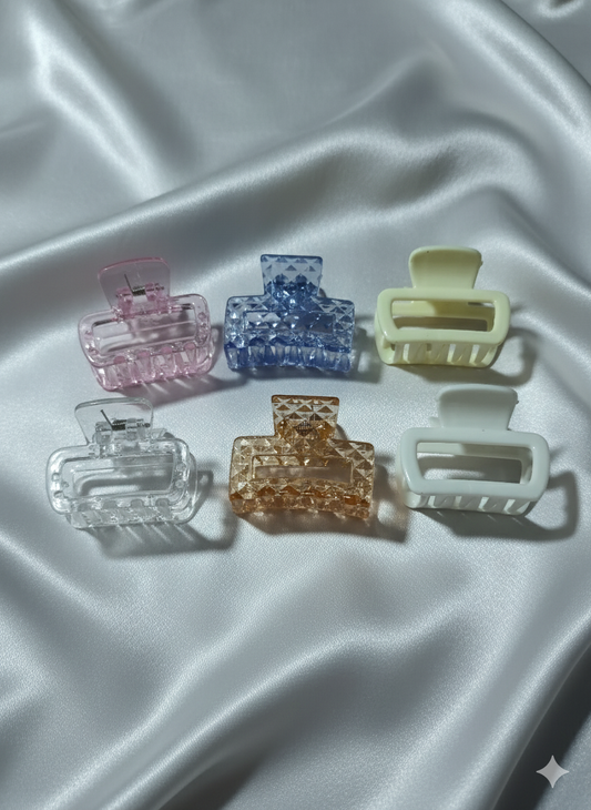 Claw Clips (Any 6 at Random Colors)