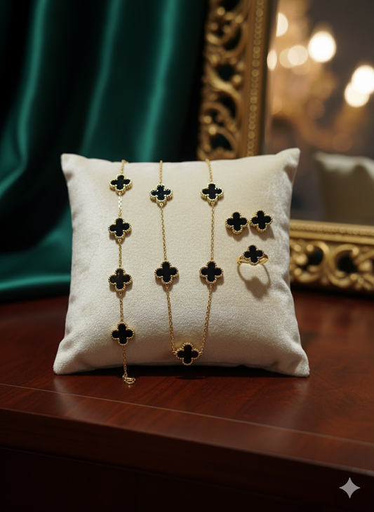 The Clover Noir Collection - Black
