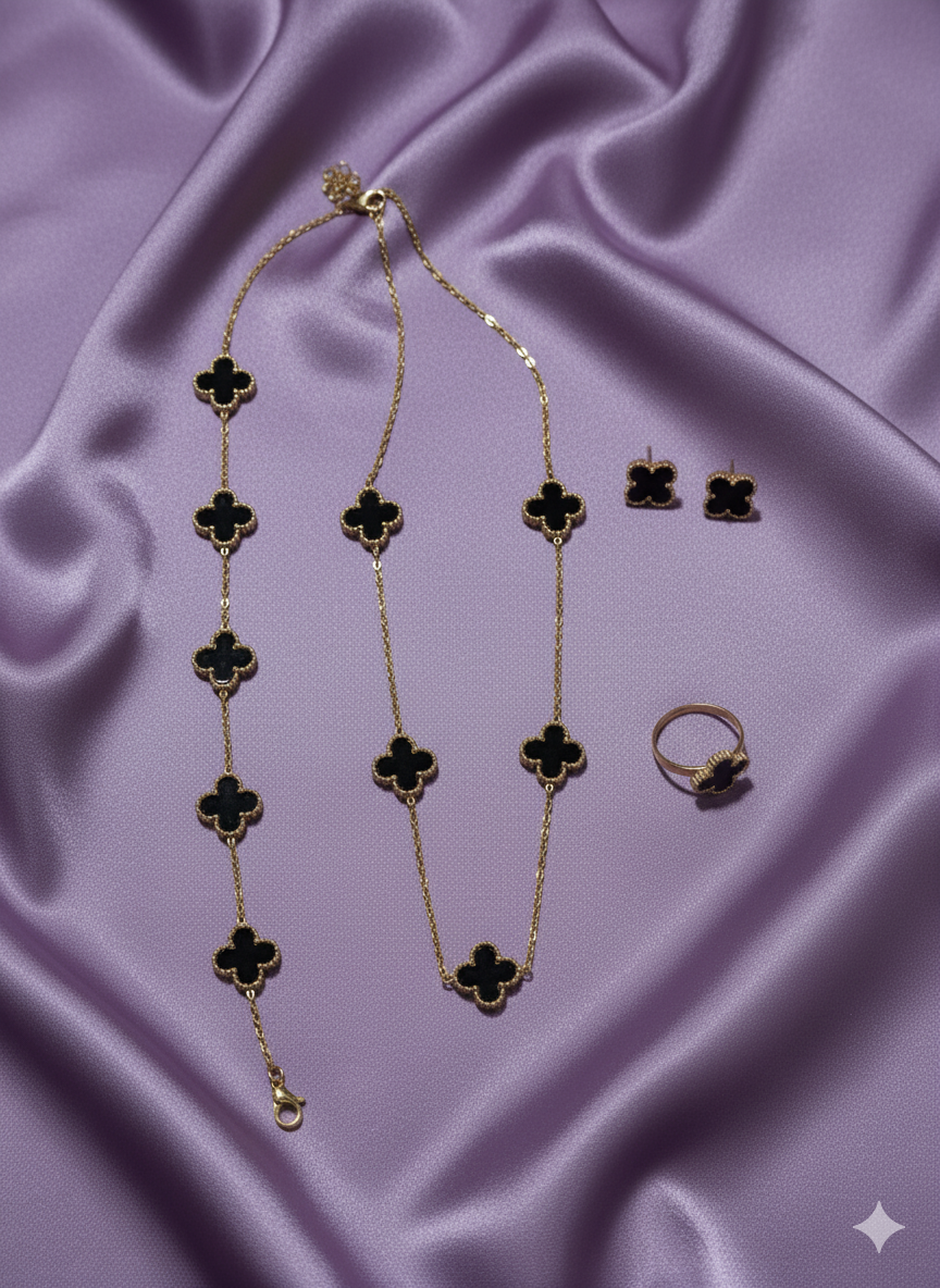 The Clover Noir Collection - Black