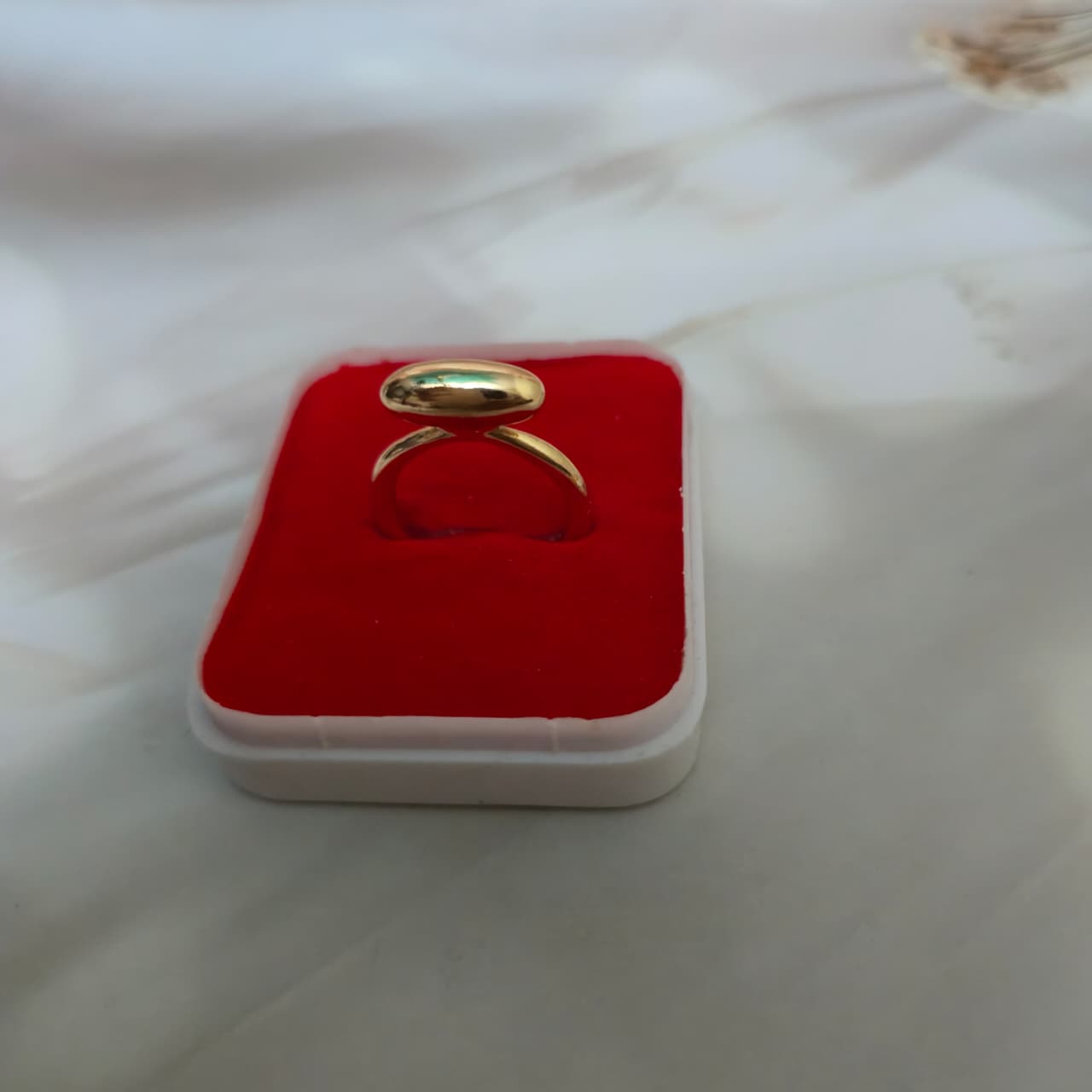 Golden Adjustable Ring 