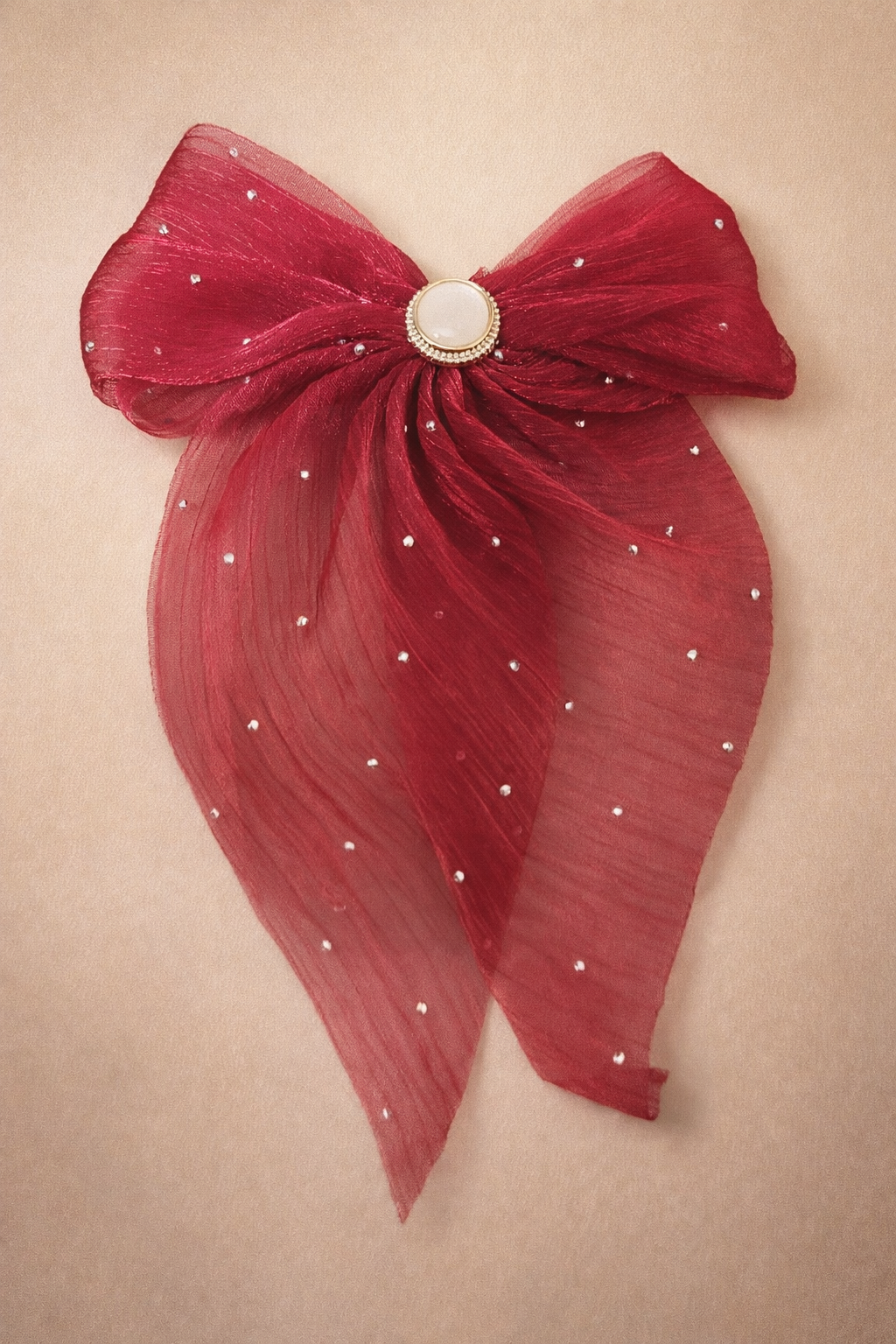 The bow on a colored background 