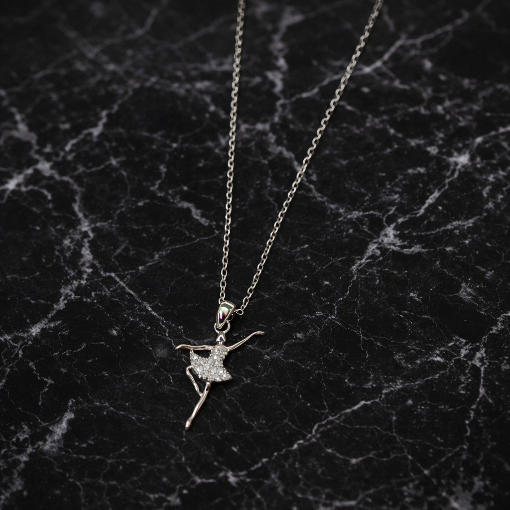 The pendant on a marble background 