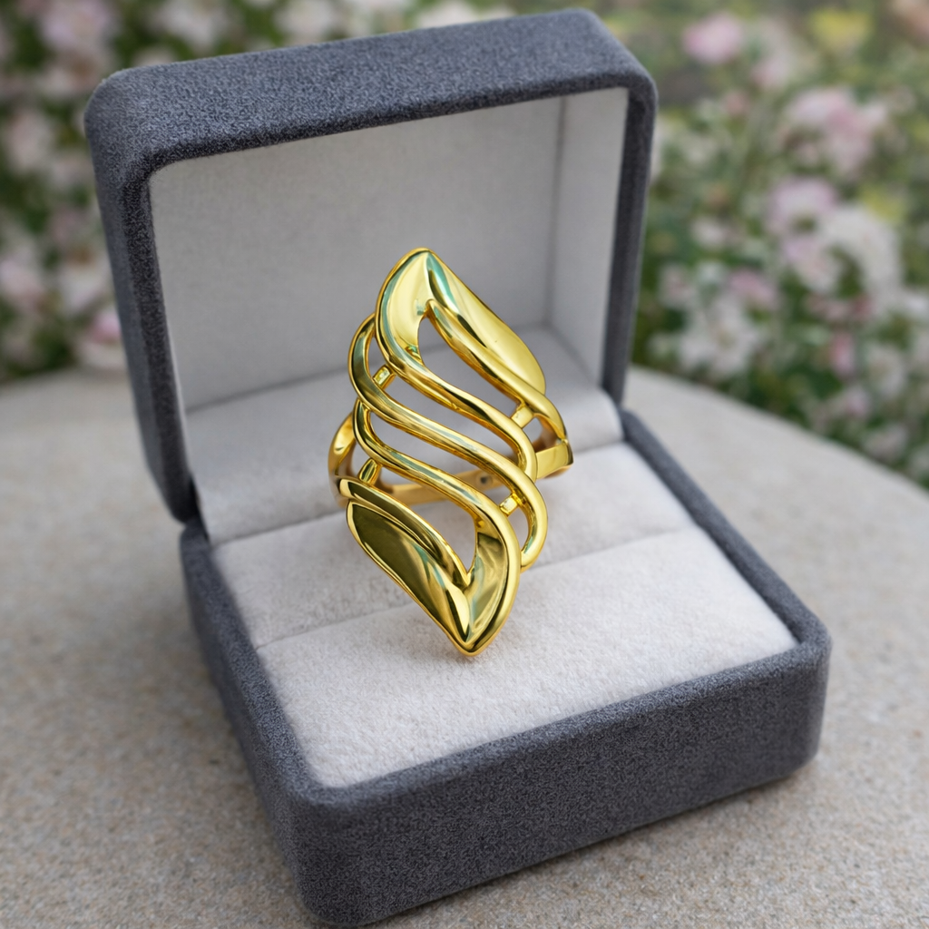 helix ring in a jewellery box