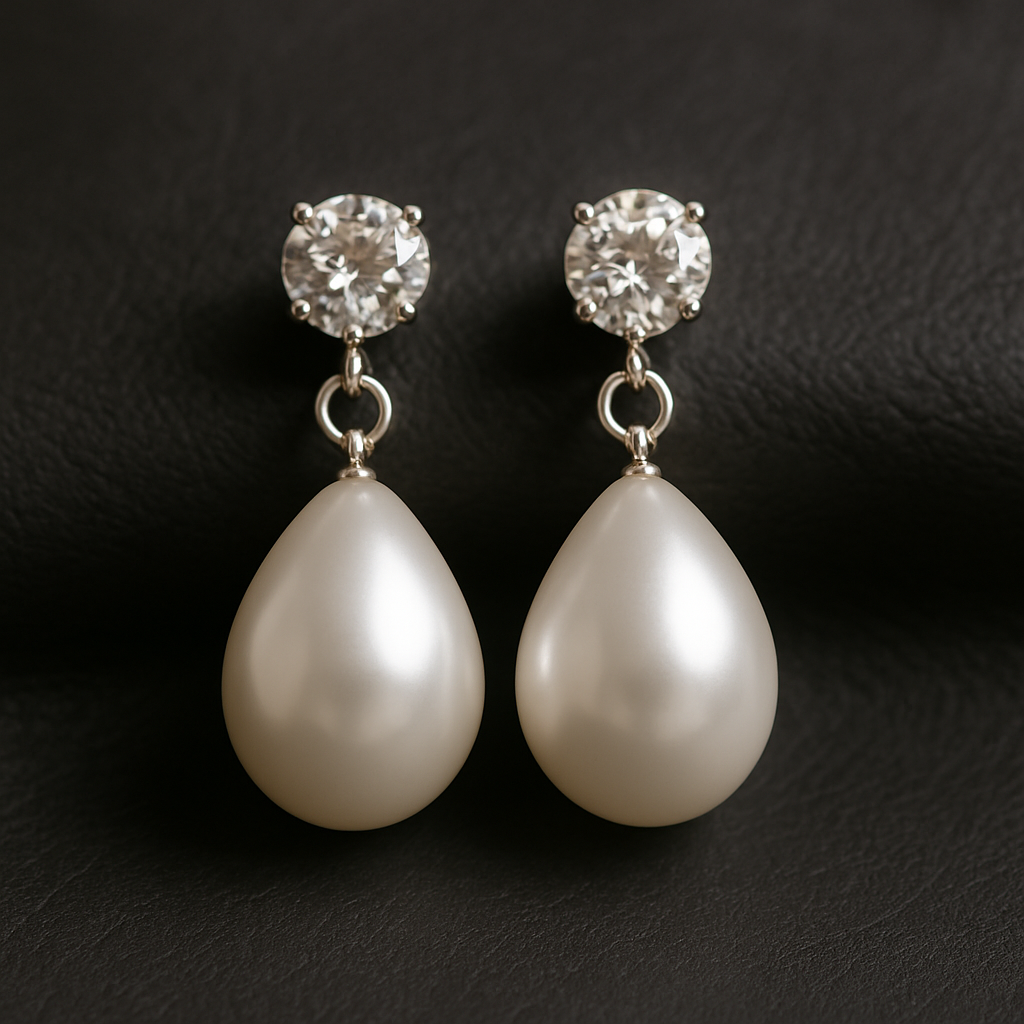 Pearl Teardrop Elegance