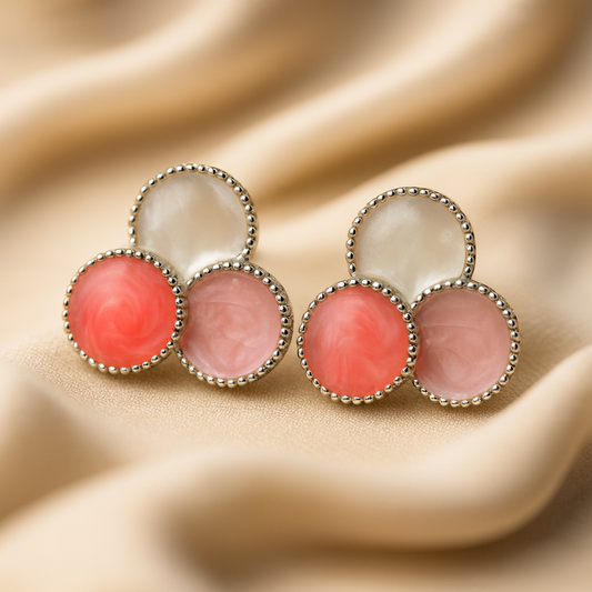 Trio Charm - Blush