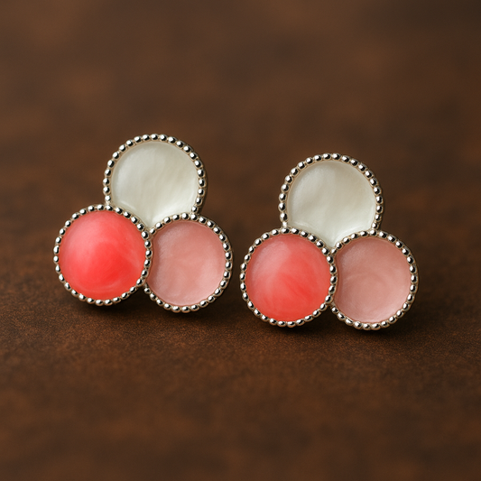 Trio Charm - Blush