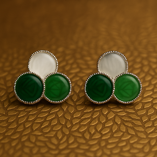 Trio Charm - Green